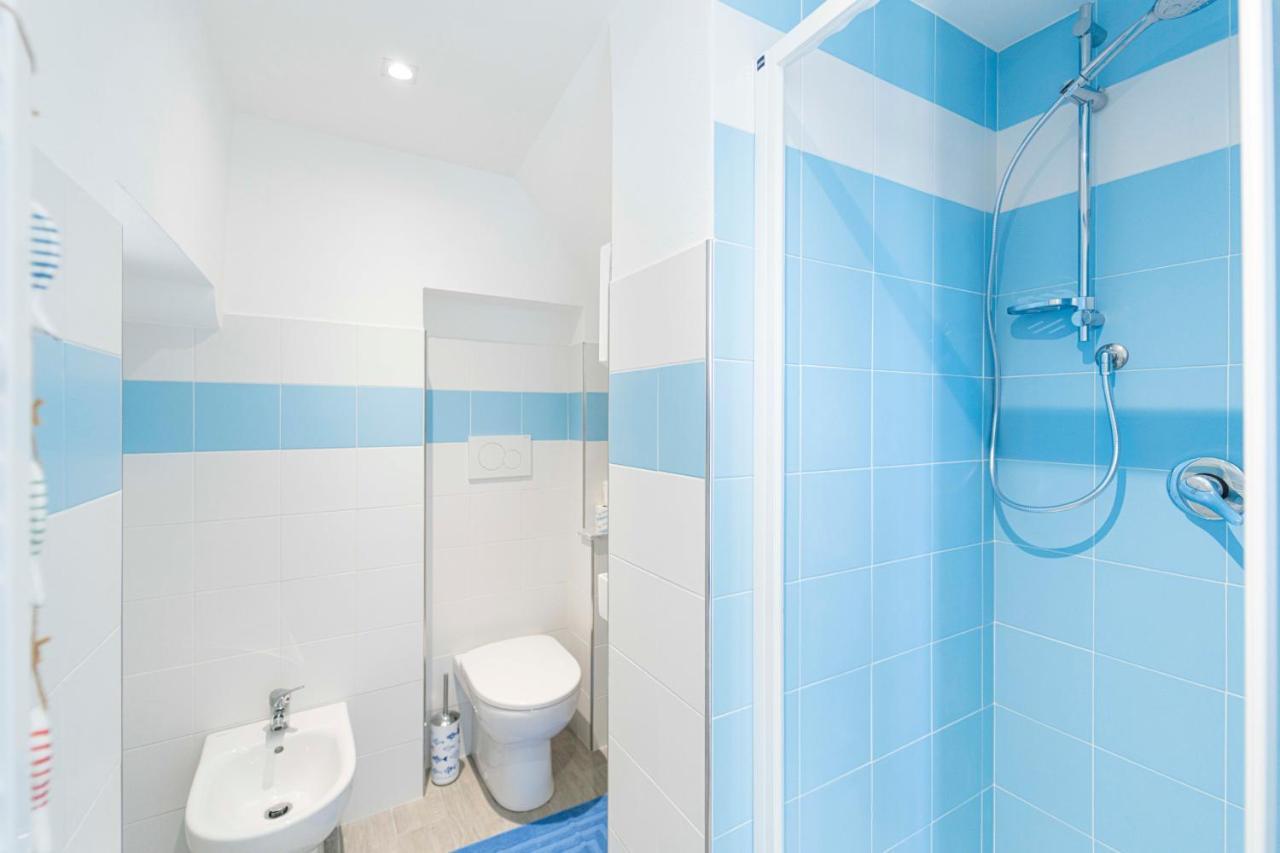 Apartamento 105 - La Casa Di Jacopo, Fronte E Vista Mare In Centro A Riva Trigoso, 20 Metri Dalla Spiaggia Sestri Levante Exterior foto